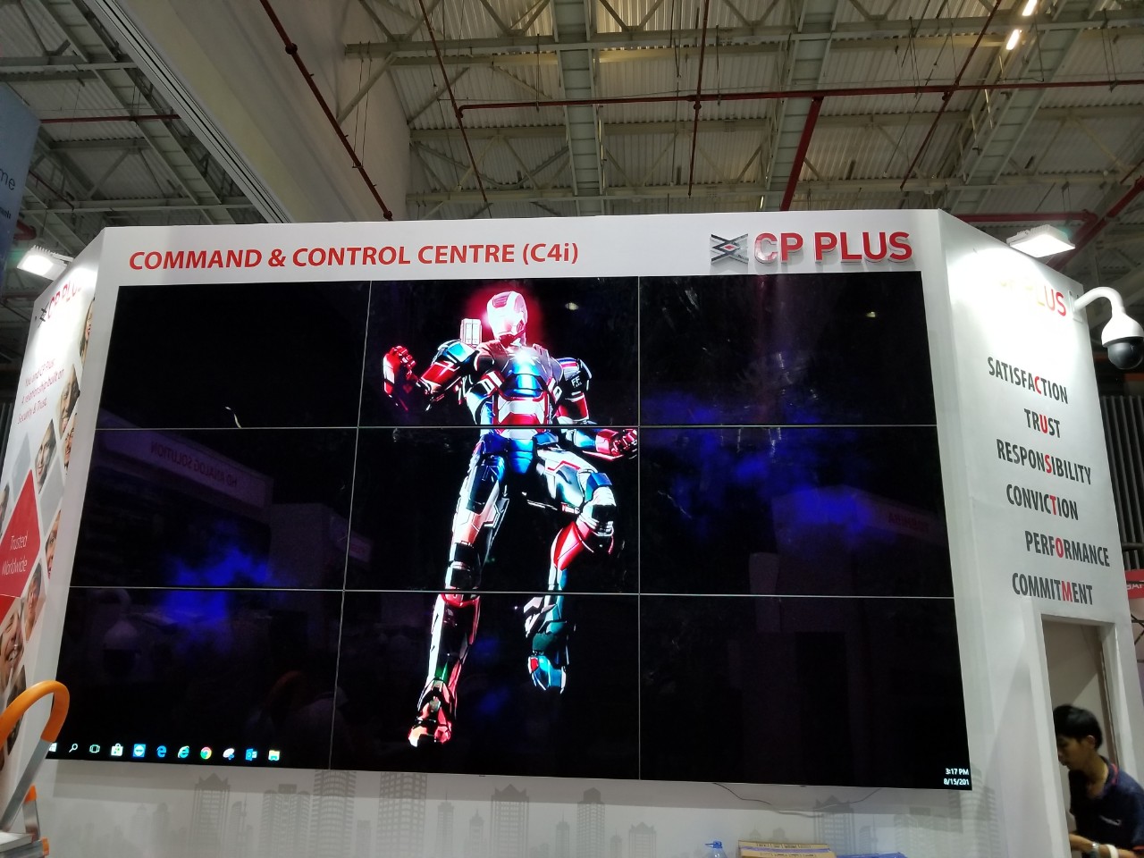 Màn hình ghép - videowall 3x3